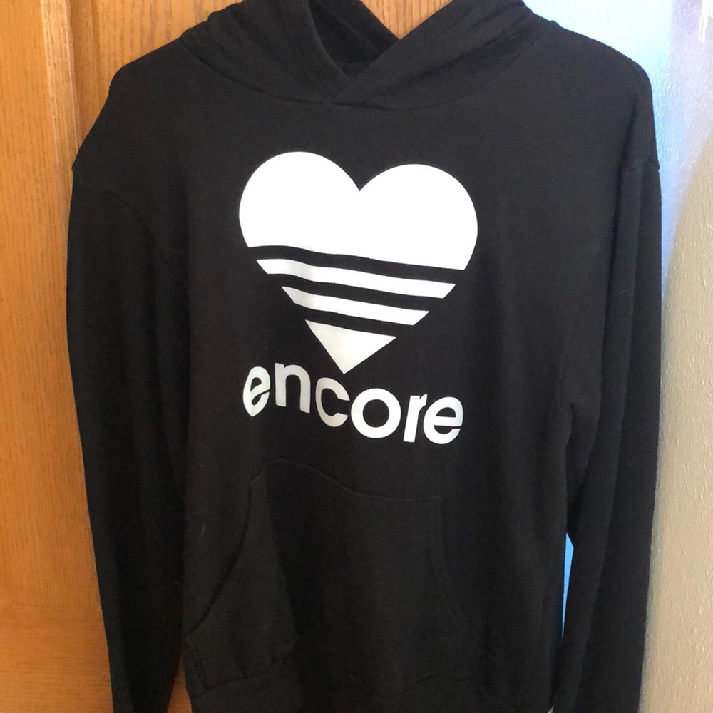 black hoodie